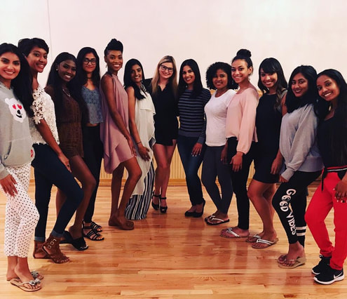 NYC Pageant Coach with Miss Universe Guyana contestants